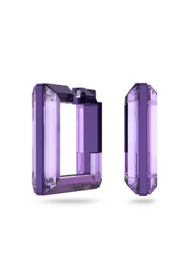 Swarovski Обици в лилаво - Pepit.bg