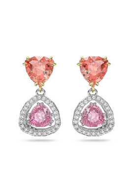 Swarovski Обици в розово - Pepit.bg