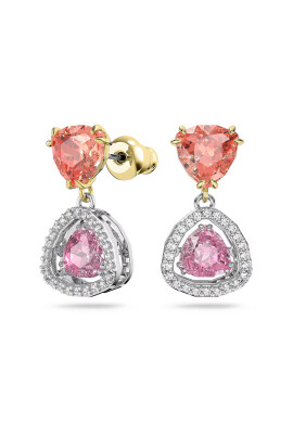 Swarovski Обици в розово - Pepit.bg