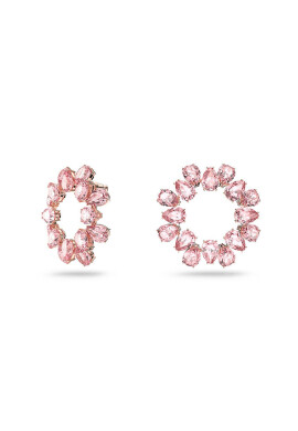 Swarovski Обици в розово - Pepit.bg