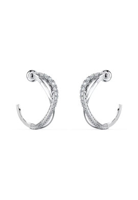 Swarovski Обици TWIST MINI HOOP - Pepit.bg