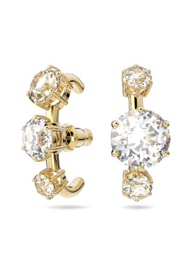 Swarovski Обици в златисто - Pepit.bg