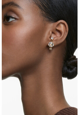 Swarovski Обици в златисто - Pepit.bg