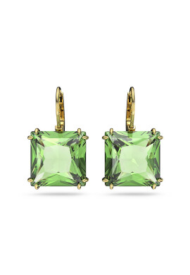 Swarovski Обици в зелено - Pepit.bg