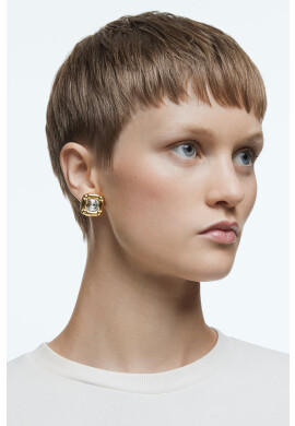 Swarovski Обици в златисто - Pepit.bg