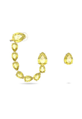 Swarovski Обици в златисто - Pepit.bg