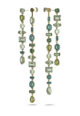 Swarovski Обици в златисто - Pepit.bg