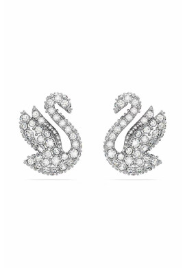 Swarovski Обици Iconic Swan - Pepit.bg