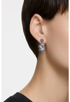 Swarovski Обици POP SWAN - Pepit.bg