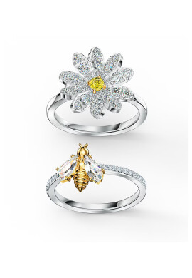 Swarovski Пръстени ETERNAL FLOWER (2 броя) - Pepit.bg