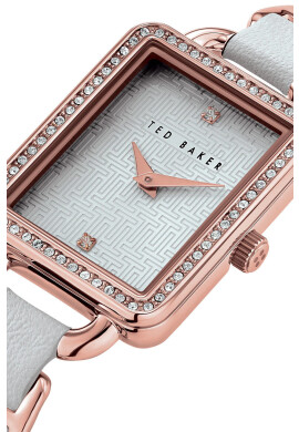 Ted Baker Часовник дамски в бяло - Pepit.bg