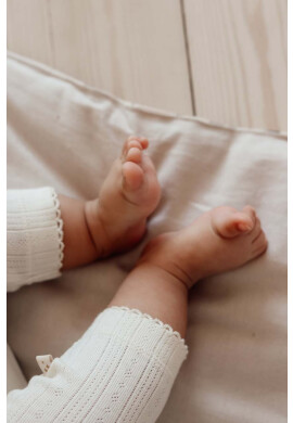 That's mine Бебешки клин ASL50 в бяло с изчистен дизайн ASHER - Pepit.bg