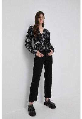 The Kooples Дънки дамски с висока талия - Pepit.bg