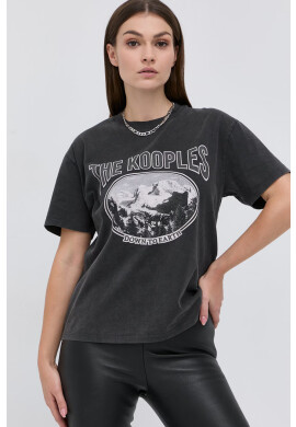 The Kooples Памучна тениска - Pepit.bg