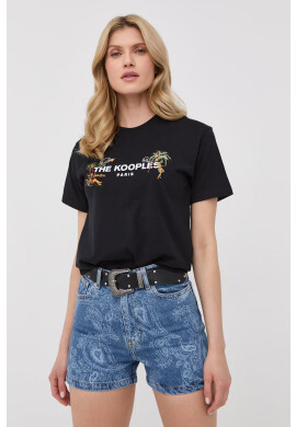 The Kooples Памучна тениска - Pepit.bg