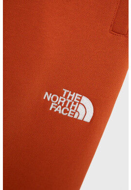 The North Face Детски памучен панталон в оранжево с апликация - Pepit.bg