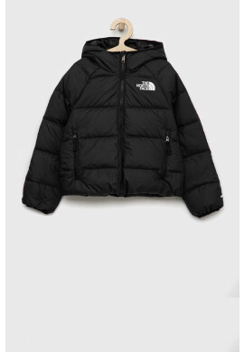 The North Face Детско пухено яке с две лица в черно - Pepit.bg