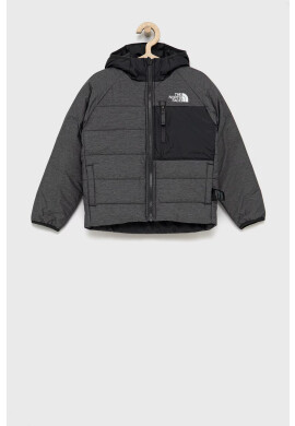 The North Face Детско яке с две лица в сиво - Pepit.bg