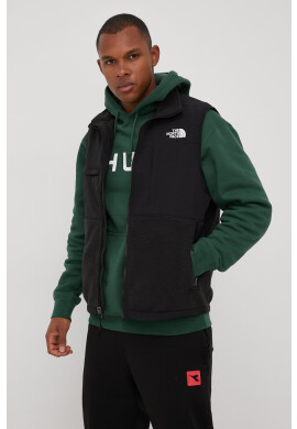 The North Face Елек M Denali Vest мъжки в черно с преходна изолация - Pepit.bg
