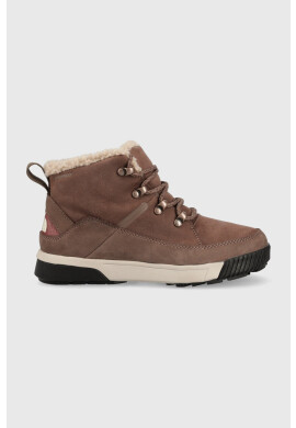 The North Face Обувки WOMEN S SIERRA MID LACE WP в кафяво с изолация - Pepit.bg