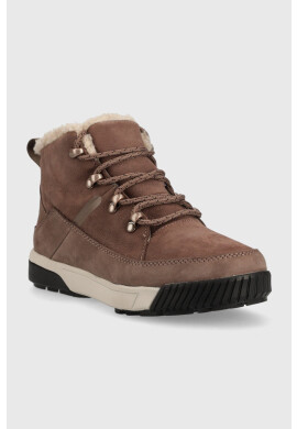 The North Face Обувки WOMEN S SIERRA MID LACE WP в кафяво с изолация - Pepit.bg