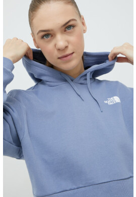The North Face Памучен суичър с качулка с принт - Pepit.bg