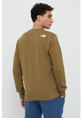 The North Face Памучен суичър дамски в черно с изчистен дизайн - Pepit.bg