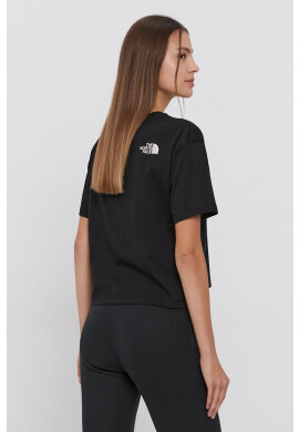 The North Face Памучна тениска в черно - Pepit.bg