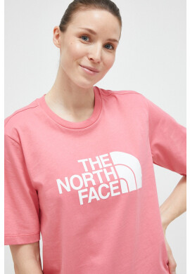 The North Face Памучна тениска в розово - Pepit.bg