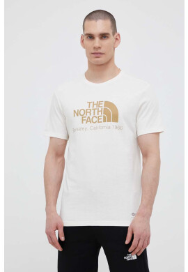 The North Face Памучна тениска в бяло - Pepit.bg