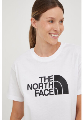 The North Face Памучна тениска в бяло - Pepit.bg