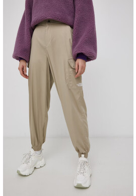 The North Face Панталон дамски в жълто с кройка тип jogger с висока талия - Pepit.bg