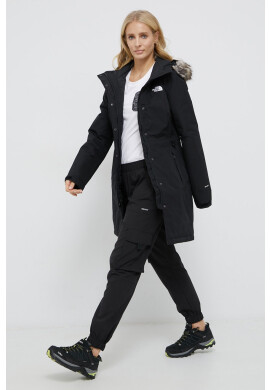 The North Face Парка W RECYCLED ZANECK PARKA дамска в черно с преходна изолация - Pepit.bg