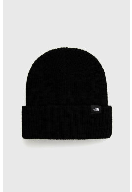 The North Face Шапка в черно от плътен трикотаж - Pepit.bg