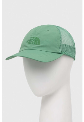 The North Face Шапка с козирка в зелено с изчистен дизайн - Pepit.bg