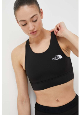 The North Face Спортен сутиен Flex в черно - Pepit.bg