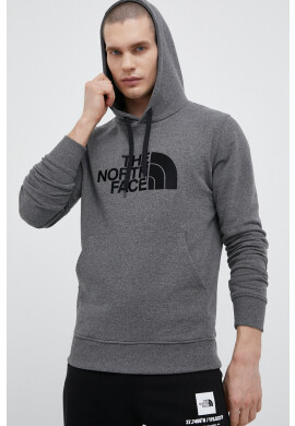 The North Face Суичър в сиво с качулка с апликация - Pepit.bg