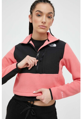 The North Face Суичър в розово с десен - Pepit.bg