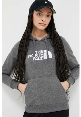 The North Face Суичър в сиво с качулка меланж на - Pepit.bg