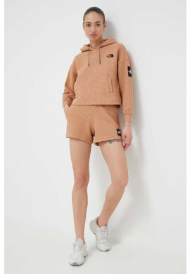 The North Face Суичър в кафяво с качулка с апликация - Pepit.bg