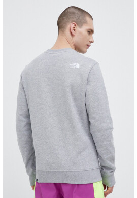 The North Face Суичър в сиво с принт - Pepit.bg
