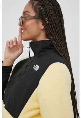 The North Face Суичър W Denali 2 Jkt Eu дамски в жълто - Pepit.bg