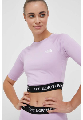 The North Face Тениска за трениране в лилаво - Pepit.bg