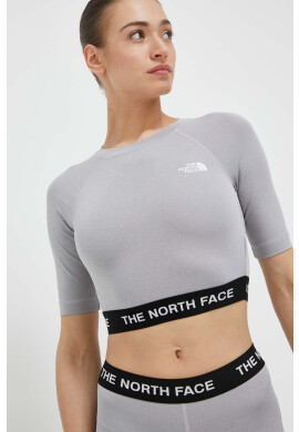 The North Face Тениска за трениране в сиво - Pepit.bg