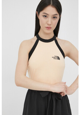 The North Face Топ Black Box дамски в оранжево - Pepit.bg