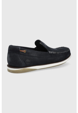 Timberland Кожени мокасини мъжки в тъмносиньо - Pepit.bg