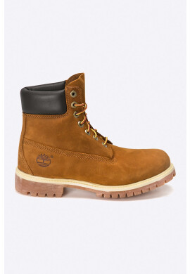 Timberland Велурени туристически обувки Premium 6 Inch Boot мъжки в кафяво TB0720668271 - Pepit.bg
