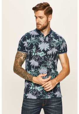 Tom Tailor Denim Тениска с яка - Pepit.bg