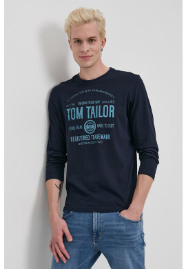 Tom Tailor Памучна блуза с дълги ръкави - Pepit.bg