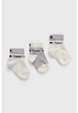 Tommy Hilfiger Бебешки чорапи (3 броя) в тъмносиньо - Pepit.bg